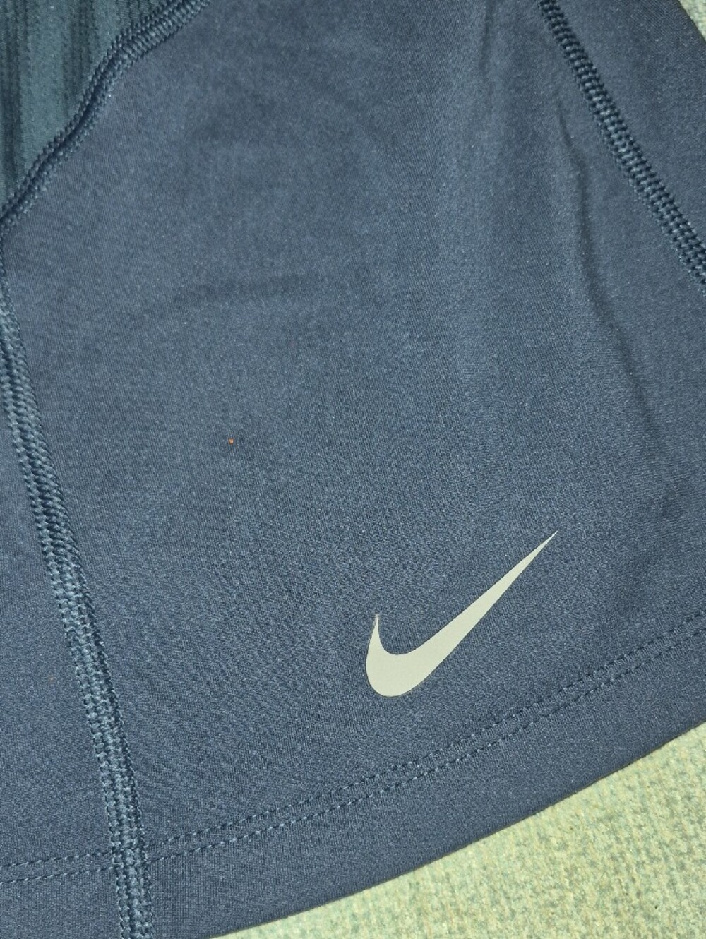Nike Slate Women's Athletic Tennis Skort with Silver Swoosh - Picture 3 of 6